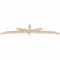 Ekena Millwork Alberta Smooth Timber Gable Bracket, Douglas Fir, 108"W x 22"H x 3 1/2"D x 3 1/2"F, 5/12 Pitch GBW108X22X0404ALB00SDF - alternate 4